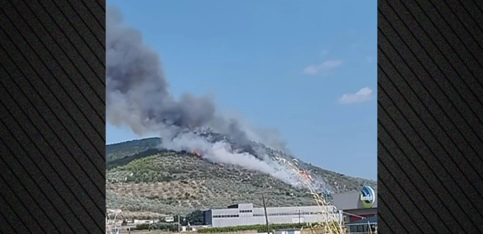 Μεγάλη φωτιά στο Σπαθοβούνι Κορινθίας: Μήνυμα 112 για ετοιμότητα, σηκώθηκαν 8 εναέρια (βίντεο)