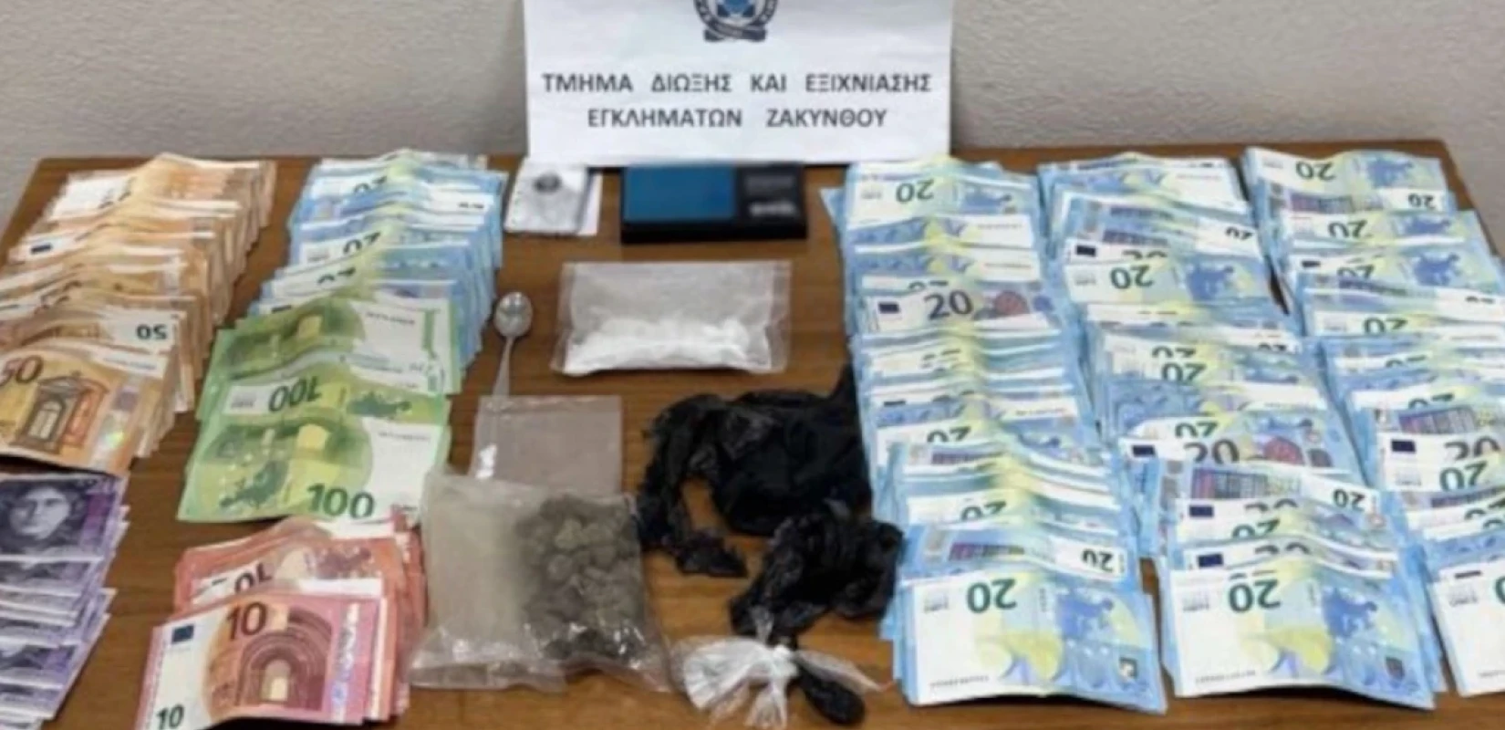 Ζάκυνθος: Χειροπέδες σε 30χρονο για διακίνηση κοκαΐνης και κάνναβης στον Λαγανά