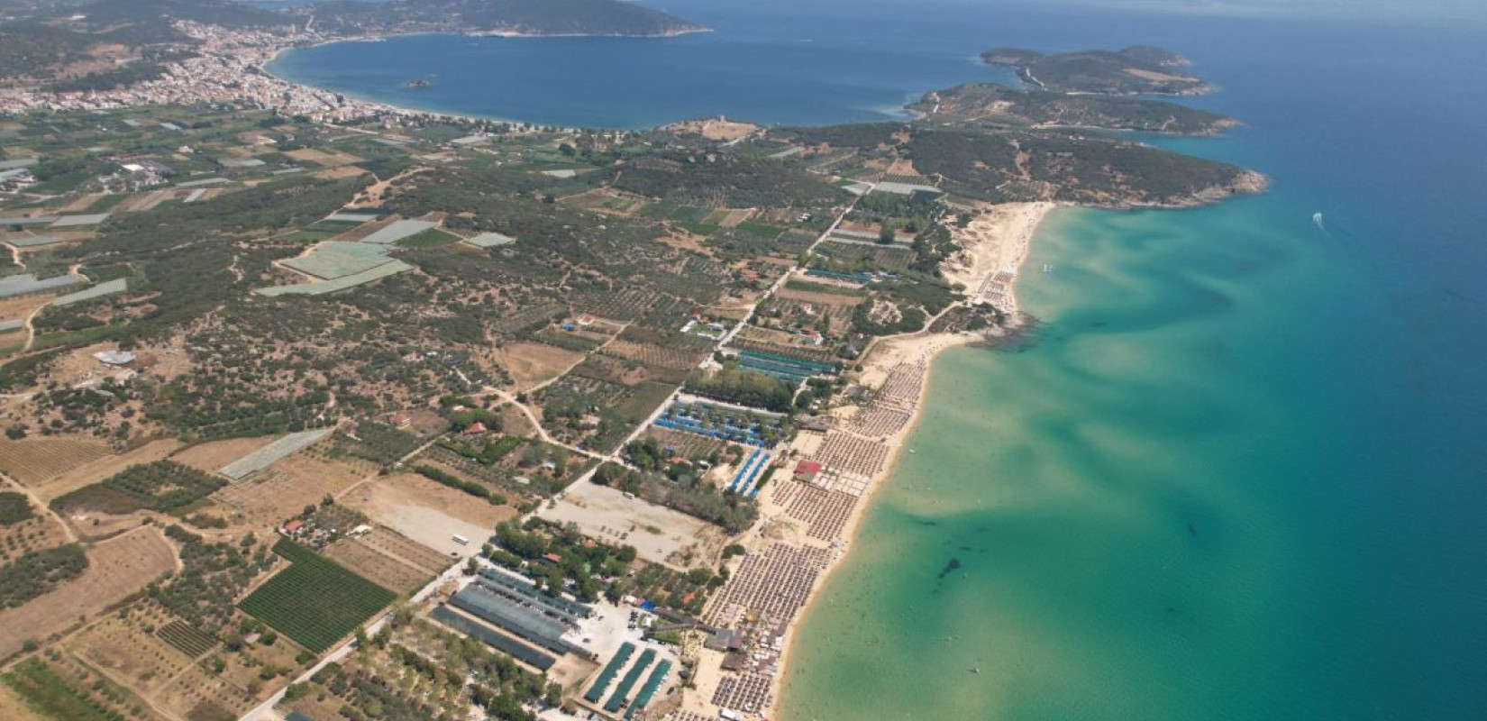 Λήψη των Αμμόλοφων από ψηλά