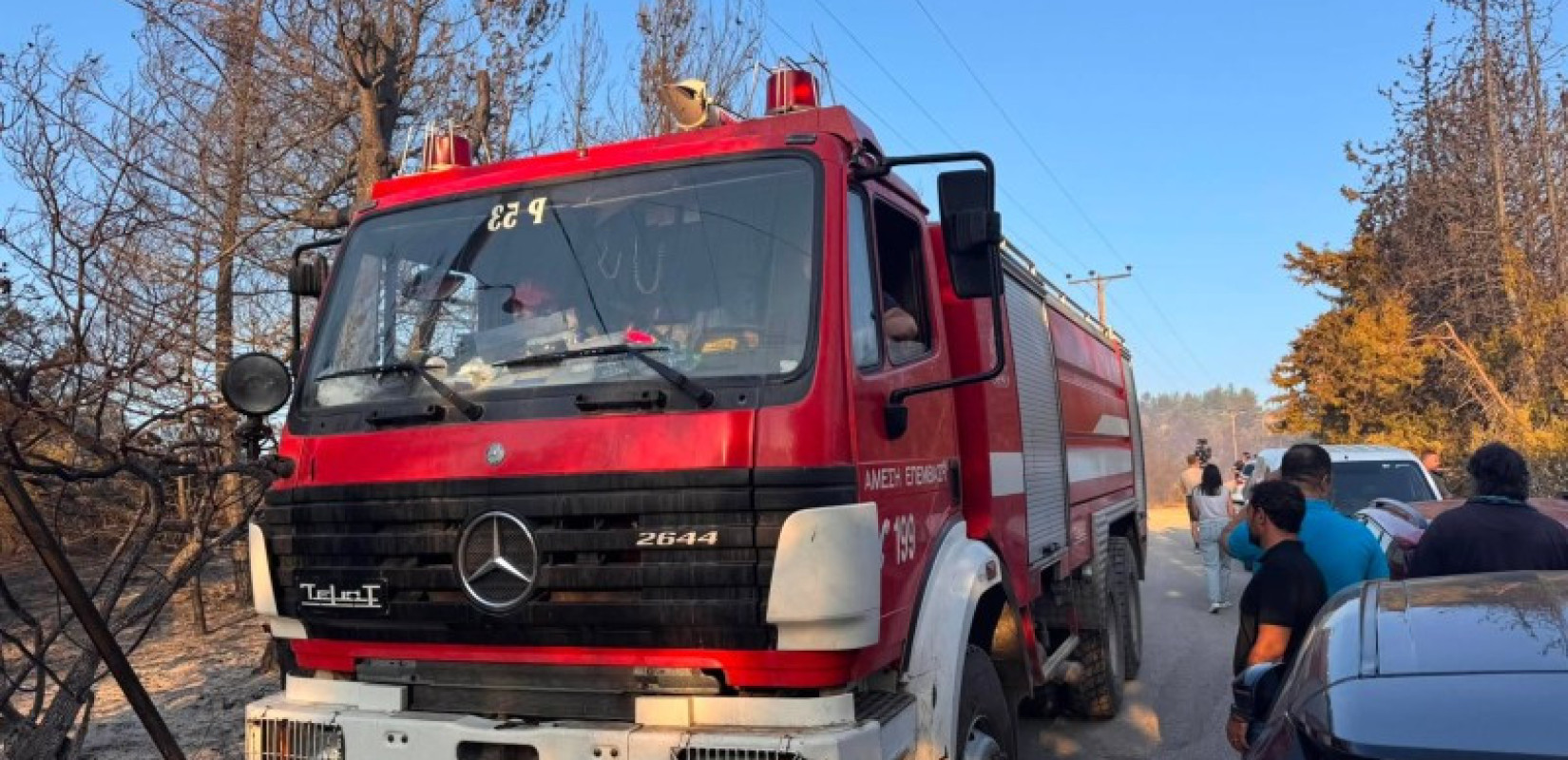 Πολύ υψηλός κίνδυνος πυρκαγιάς αύριο στις Περιφερειακές Ενότητες Θεσσαλονίκης και Κιλκίς