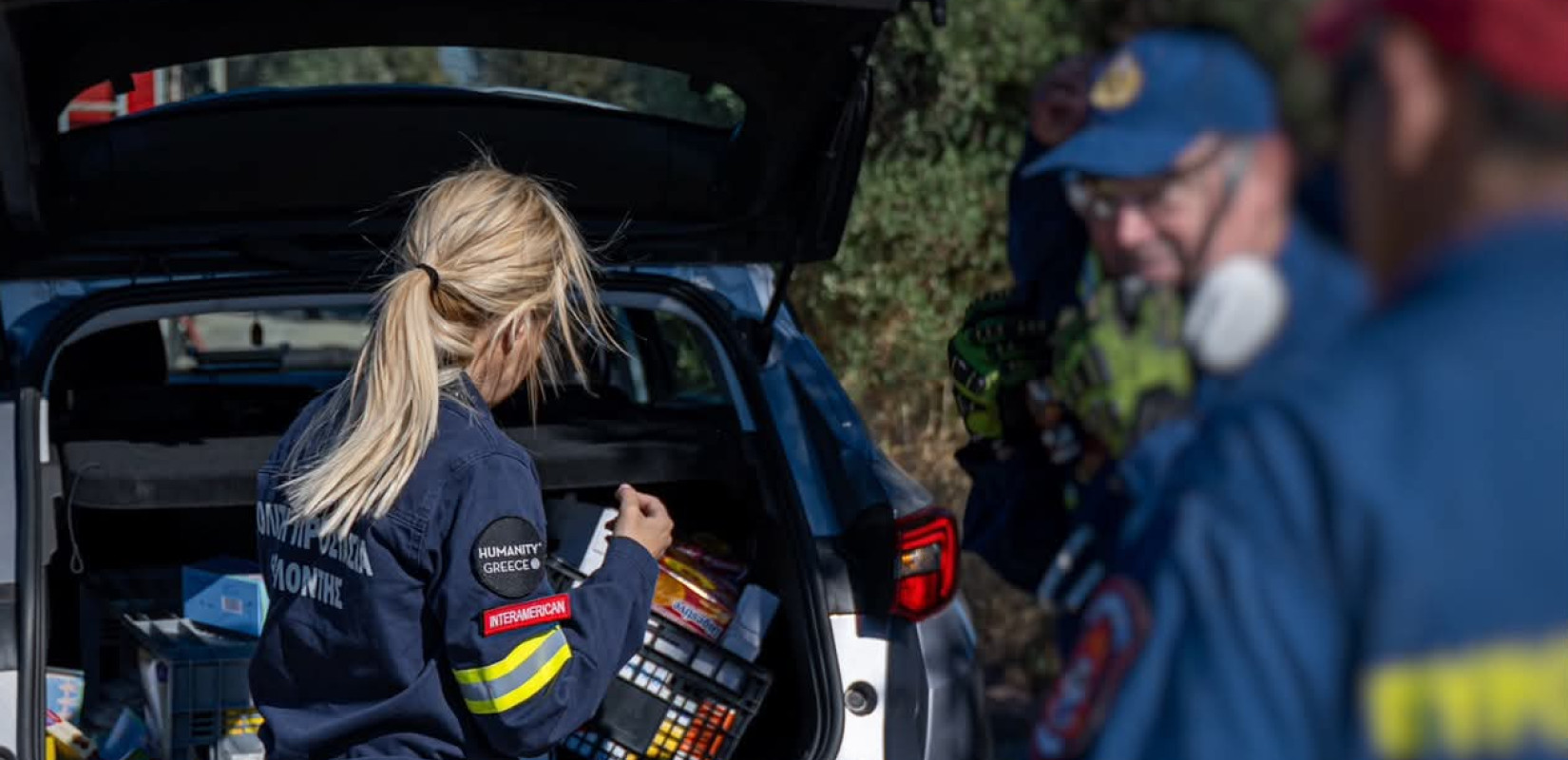 Θεσσαλονίκη: Εθελοντές της Humanity Greece δίπλα στους ανθρώπους της πρώτης γραμμής στις διαδοχικές πυρκαγιές