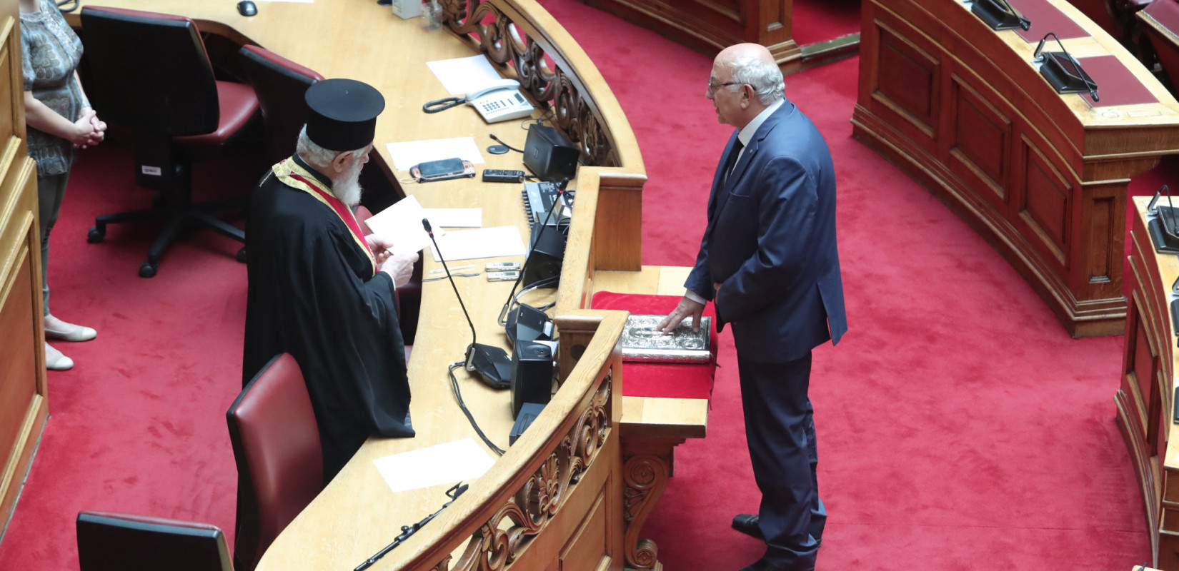 Ορκίστηκε βουλευτής ο Ιωάννης Αμανατίδης - Καταλαμβάνει την έδρα της Κ. Νοτοπούλου στην Α' Θεσσαλονίκης