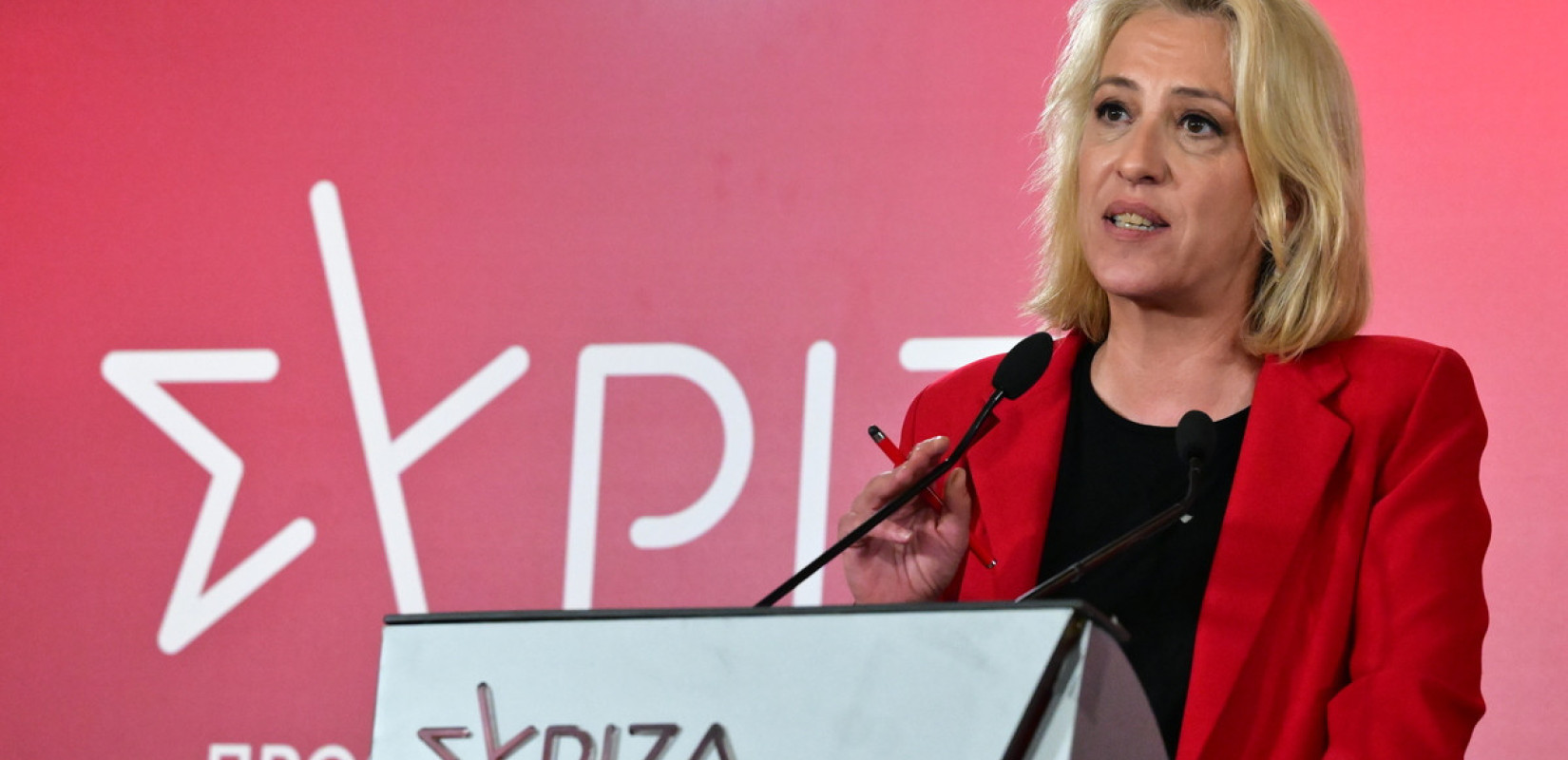 Ρ. Δούρου: «Αγαπάμε την ευθύνη» - Η πρώτη δήλωση της νέας προέδρου του ΣΥΡΙΖΑ