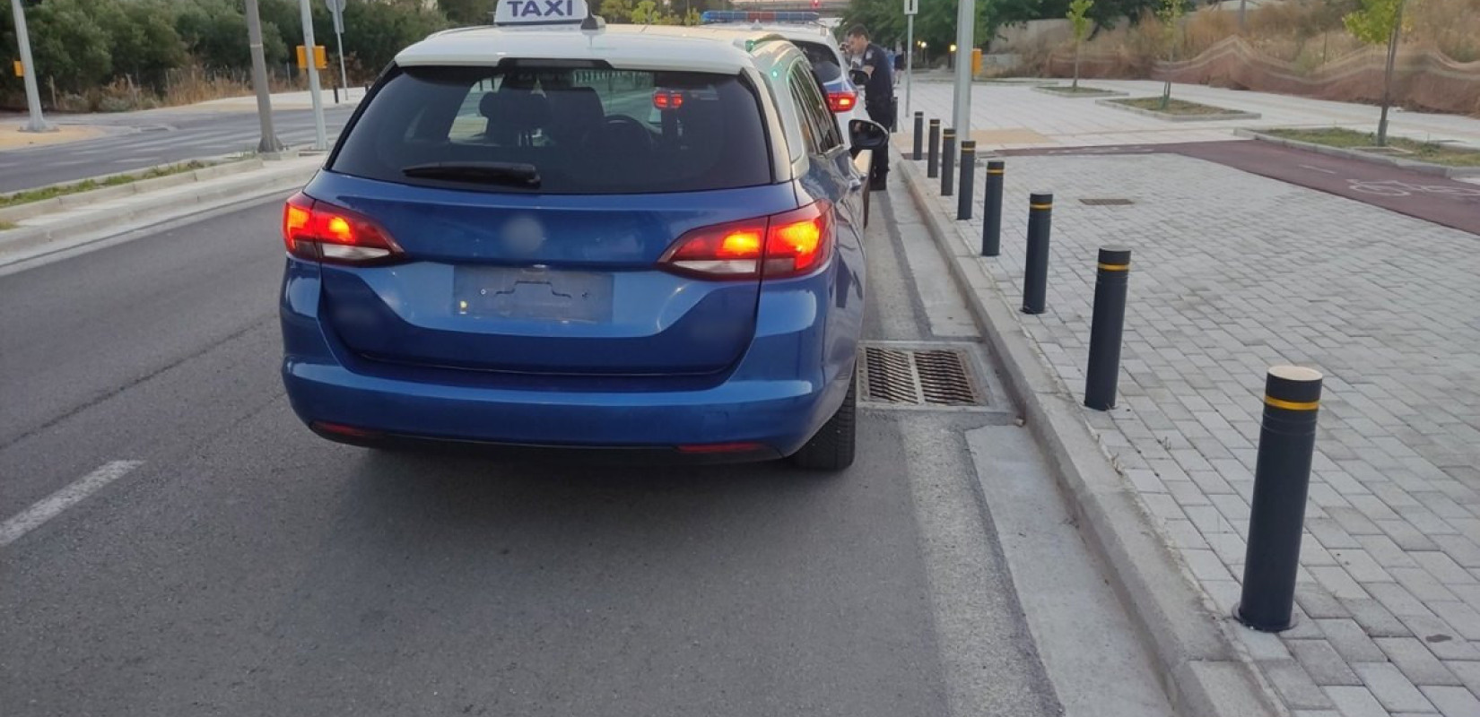 Τροχαία Θεσσαλονίκης: «Σαφάρι» στα ταξί στον Νέο Σιδηροδρομικό Σταθμό - 26 «καμπάνες» σε τρεις ημέρες