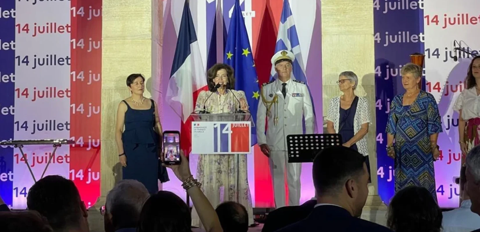 Λαμπρός εορτασμός της 14ης Ιουλίου στην Αθήνα: Μηνύματα φιλίας και συνεργασίας Ελλάδας - Γαλλίας