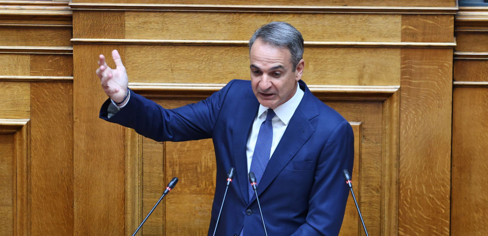 Μητσοτάκης για τις συλλήψεις για τα γκαζάκια: Είναι η απάντηση της δημοκρατίας στη βία