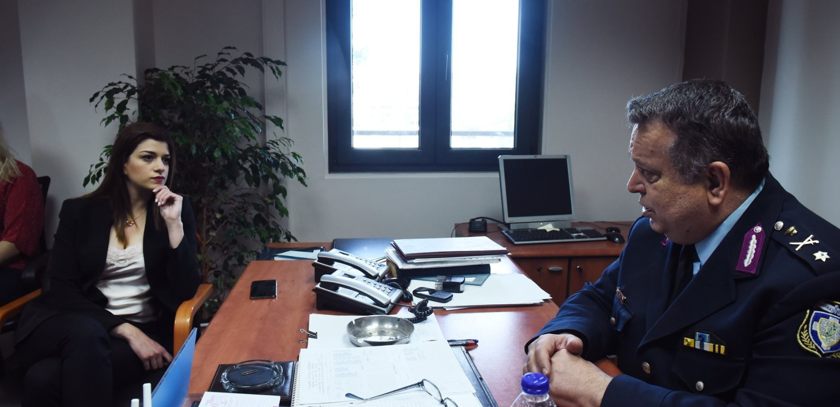 Στην Τροχαία και τη Δημοτική Αστυνομία η Κατερίνα Νοτοπούλου