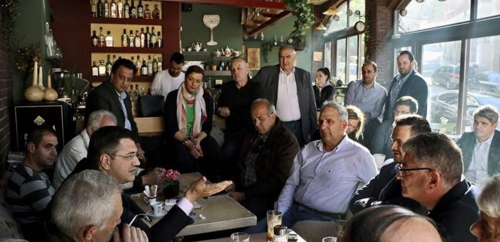 Περιοδεία του  Απόστολου Τζιτζικώστα σε περιοχές του δήμου Ωραιοκάστρου
