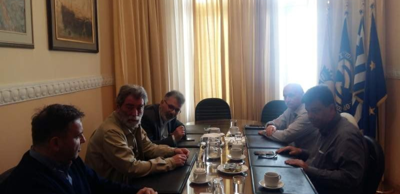 Με το προεδρείο της ΕΣΗΕΜ - Θ συναντήθηκε ο Χρήστος Παπαστεργίου 