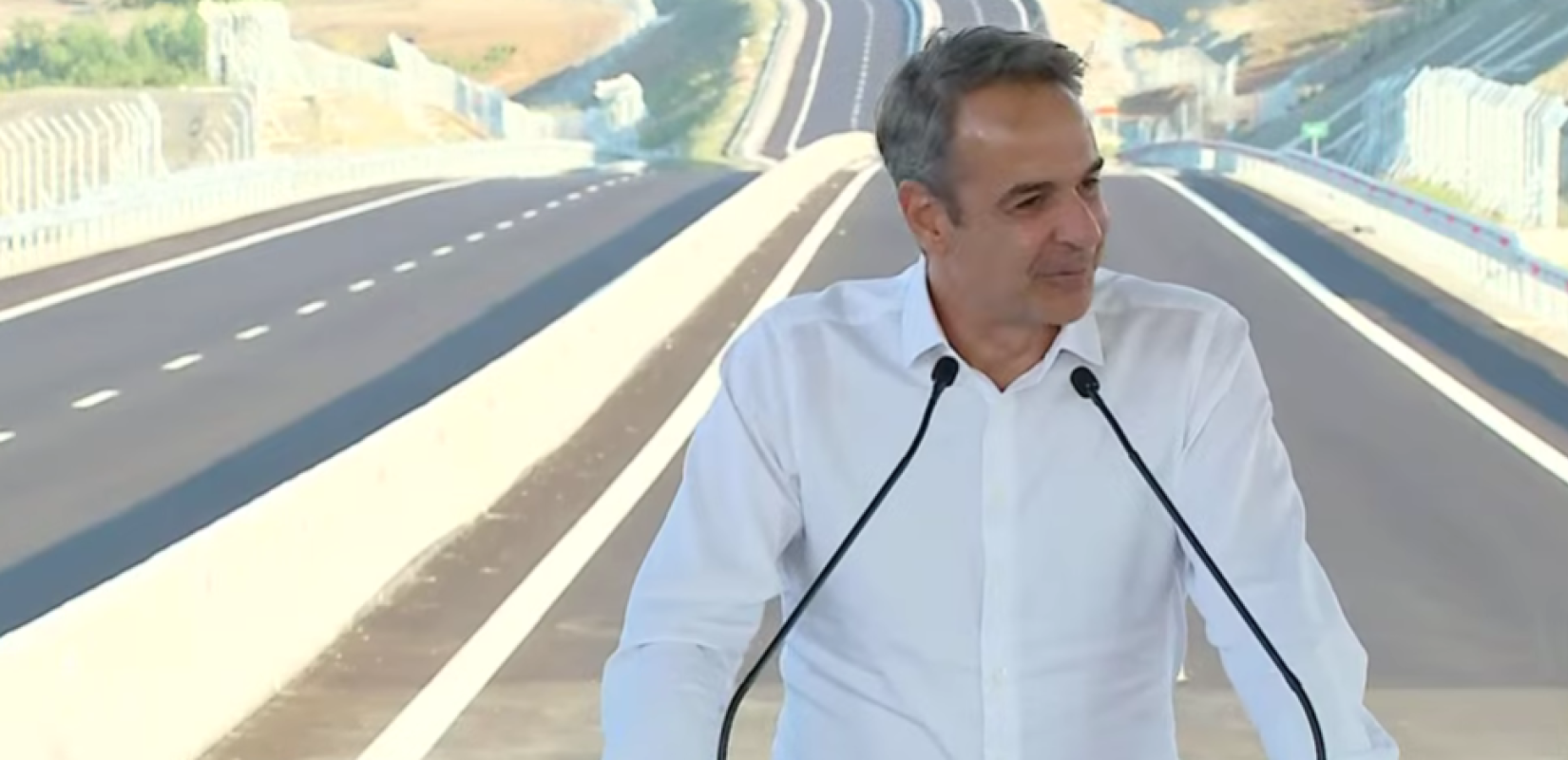 Παράδοση αυτοκινητόδρομου Ε-65 - Κ. Μητσοτάκης: «H Ελλάδα μπορεί να αλλάξει και αλλάζει καθημερινά» (βίντεο)