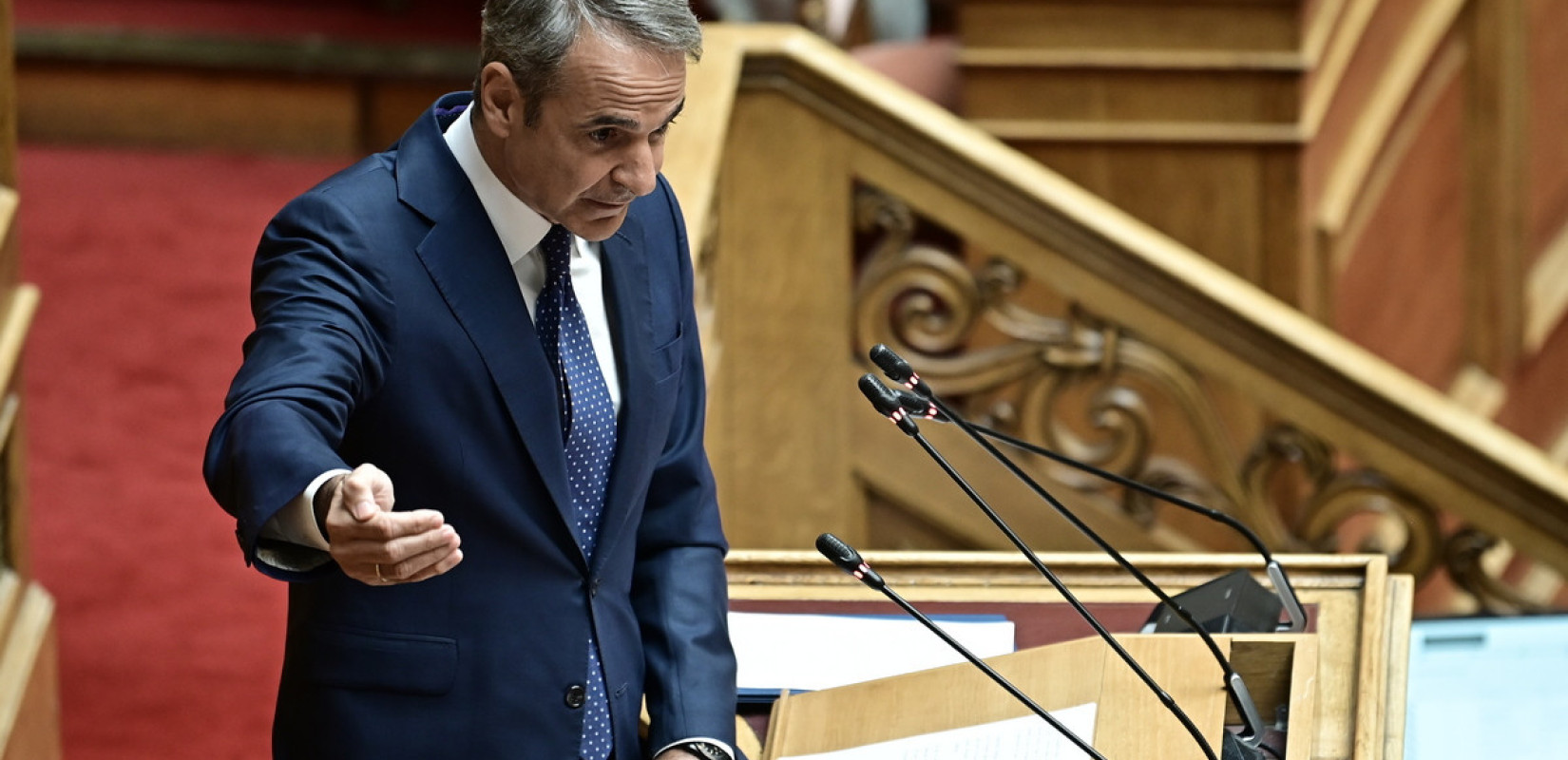 Βουλή - Μητσοτάκης σε Ανδρουλάκη: Αντλείτε υπαρξιακό νόημα μόνο μέσα από τη σύγκρουση με τη ΝΔ