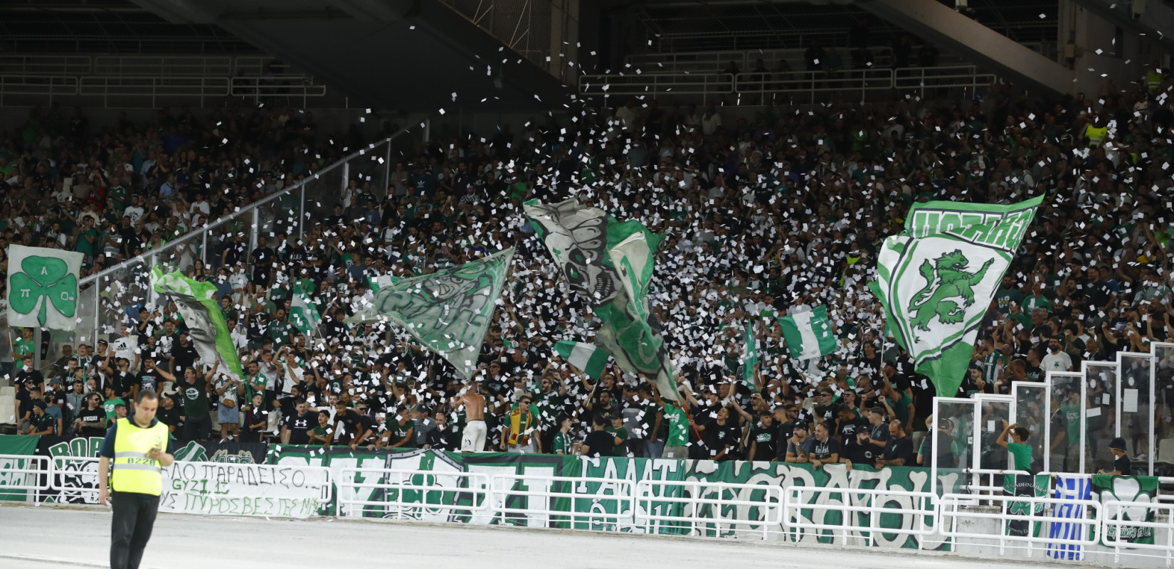 Europa League: Δώδεκα συλλήψεις στο ΟΑΚΑ πριν τον αγώνα Παναθηναϊκός - ΤΣΣΚΑ 1948