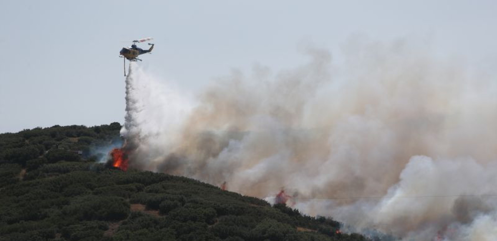 Θεσσαλονίκη: Νέα ενίσχυση δυνάμεων στο Περιβαλλοντικό Πάρκο Δερβενίου - 120 πυροσβέστες και 10 εναέρια μέσα στη «μάχη» με τις φλόγες