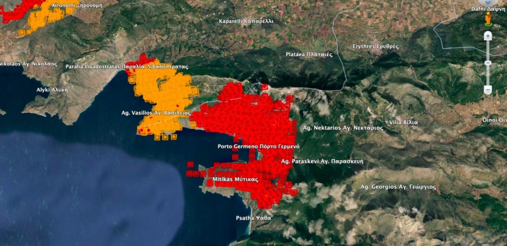 Φωτιά στη Βοιωτία: «Ασύλληπτο το μέγεθος της καταστροφής» λέει ο πυρομετεωρολόγος Θ.Γιάνναρος