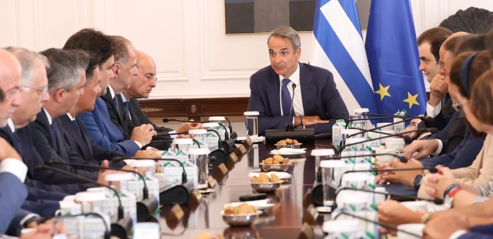 Κ. Μητσοτάκης: Με την Τουρκία δεν συζητάμε τίποτα πέραν ΑΟΖ και υφαλοκρηπίδας - Στη ΔΕΘ ο οδικός χάρτης για το 2030