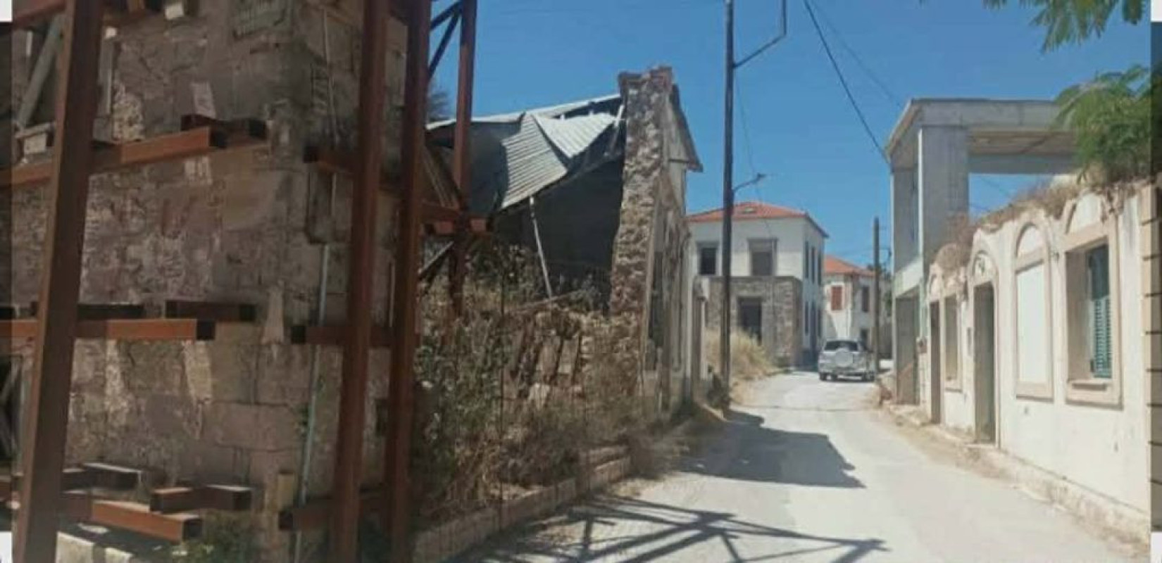 Λέσβος: Ξεκίνησε η διαδικασία για τη μερική άρση επικινδυνότητας του οικισμού της Βρίσας μετά τον σεισμό του 2017