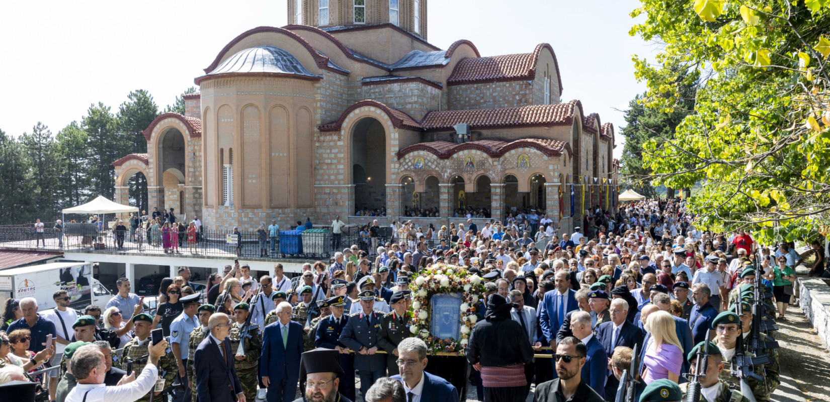 Ημαθία: Κορυφώνονται οι εορτασμοί στην Παναγία Σουμελά παρουσία του Προέδρου της Δημοκρατίας