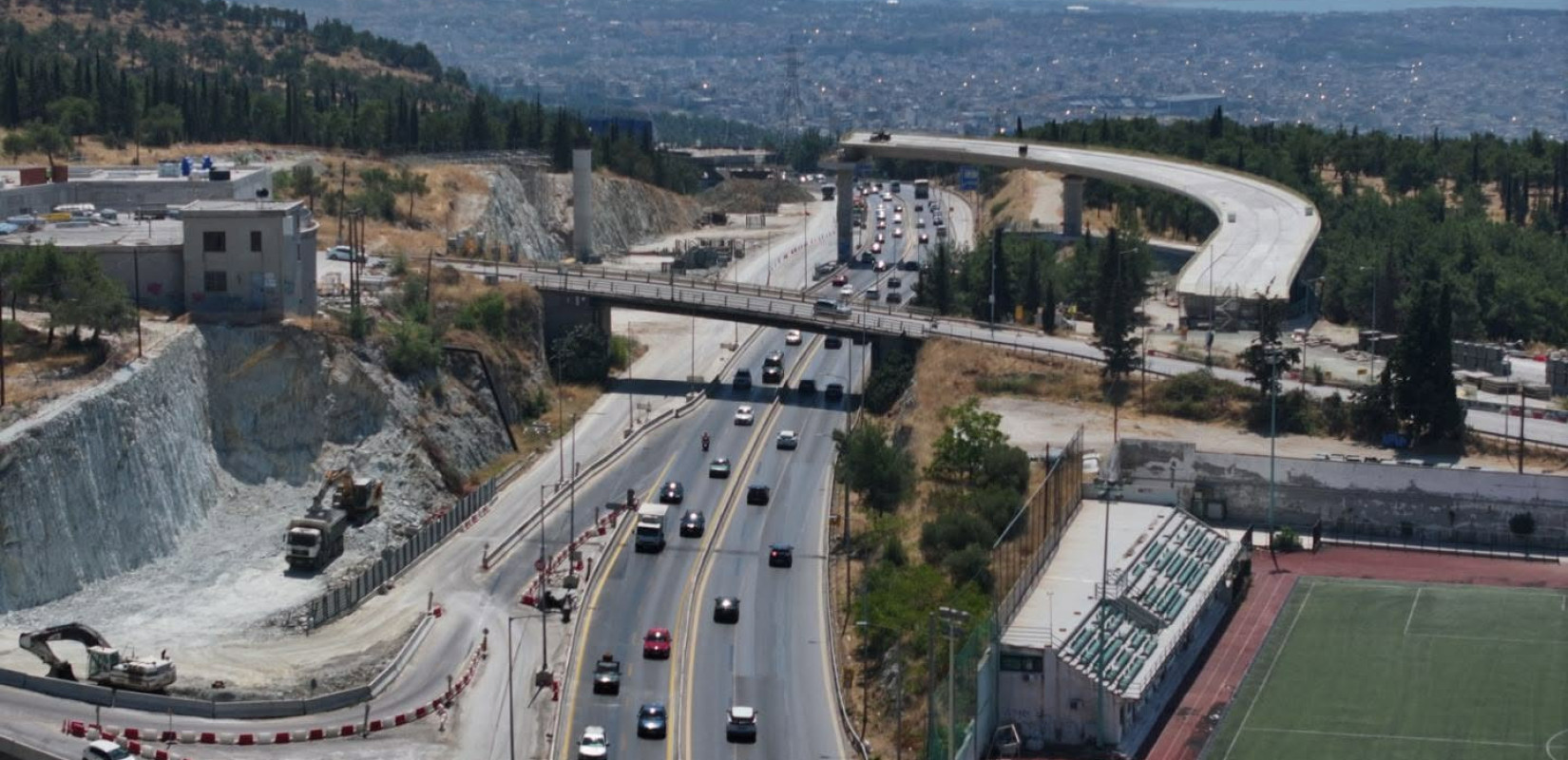 FlyOver: Απόψε το βράδυ εξάωρο «μπλόκο» στην Ανατολική Περιφερειακή Οδό Θεσσαλονίκης