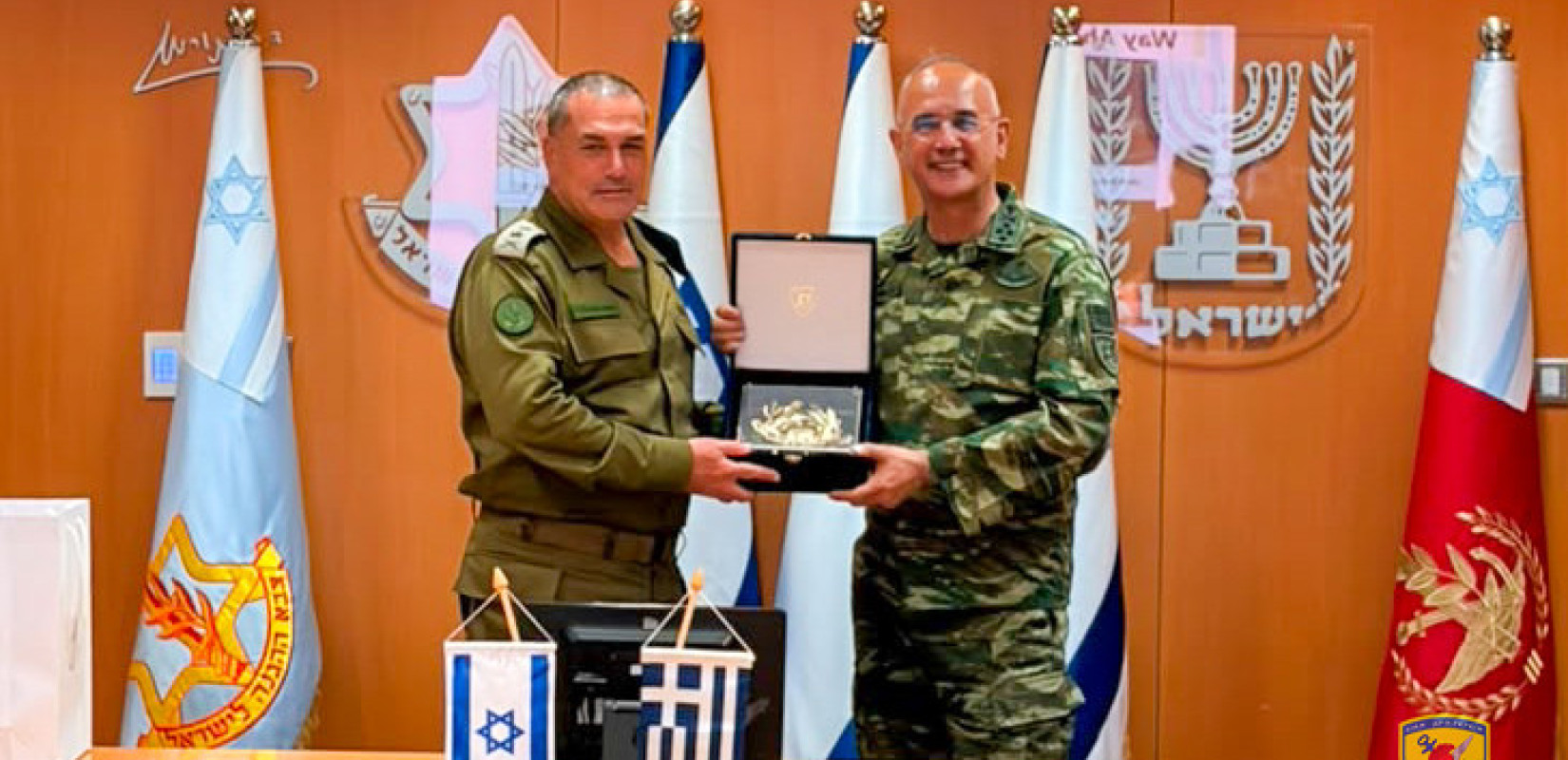 Στο Ισραήλ ο Αρχηγός του ΓΕΕΘΑ, Στρατηγός Δημήτριος Χούπης