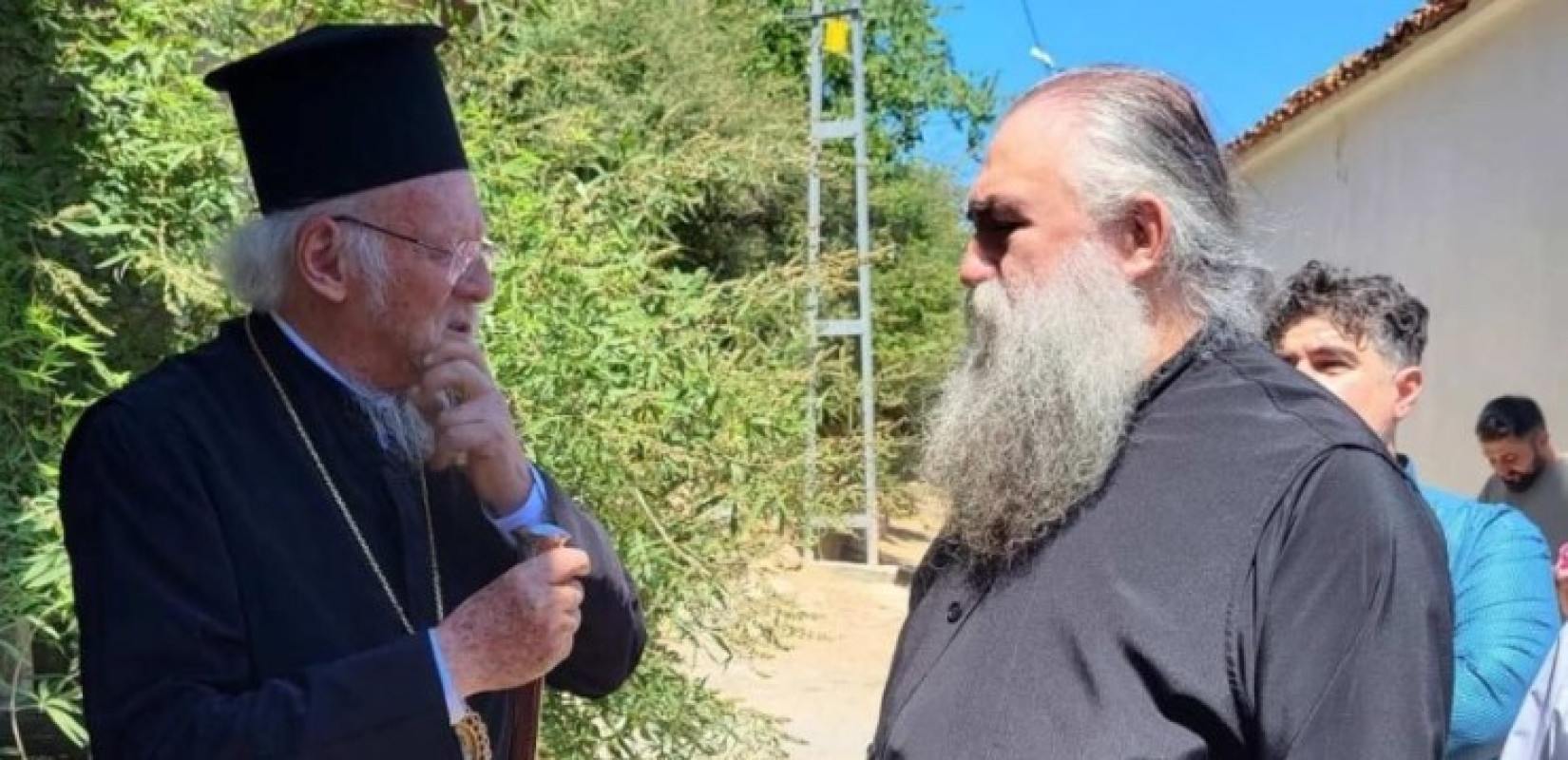 Ίμβρος: Συνάντηση του Οικουμενικού Πατριάρχη με τον Ηγούμενο της Ι.Μ. Εσφιγμένου