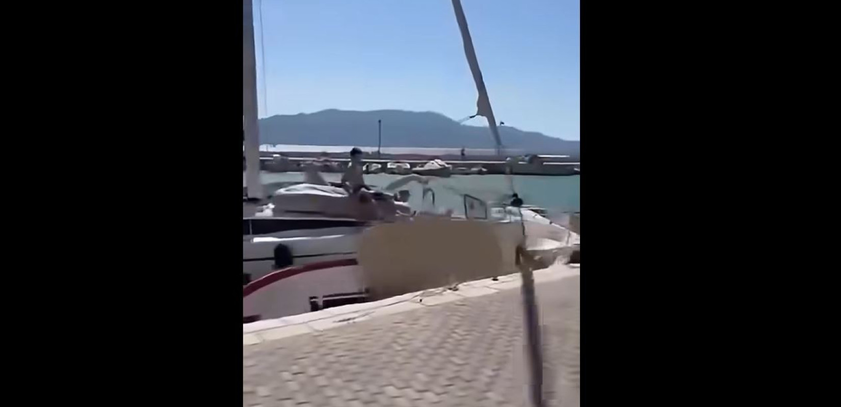 Ιστιοφόρο στην Λευκάδα παρέσυρε σε... ντόμινο δεμένα σκάφη - Εκτεταμένες οι ζημιές (Δείτε βίντεο ντοκουμέντο)