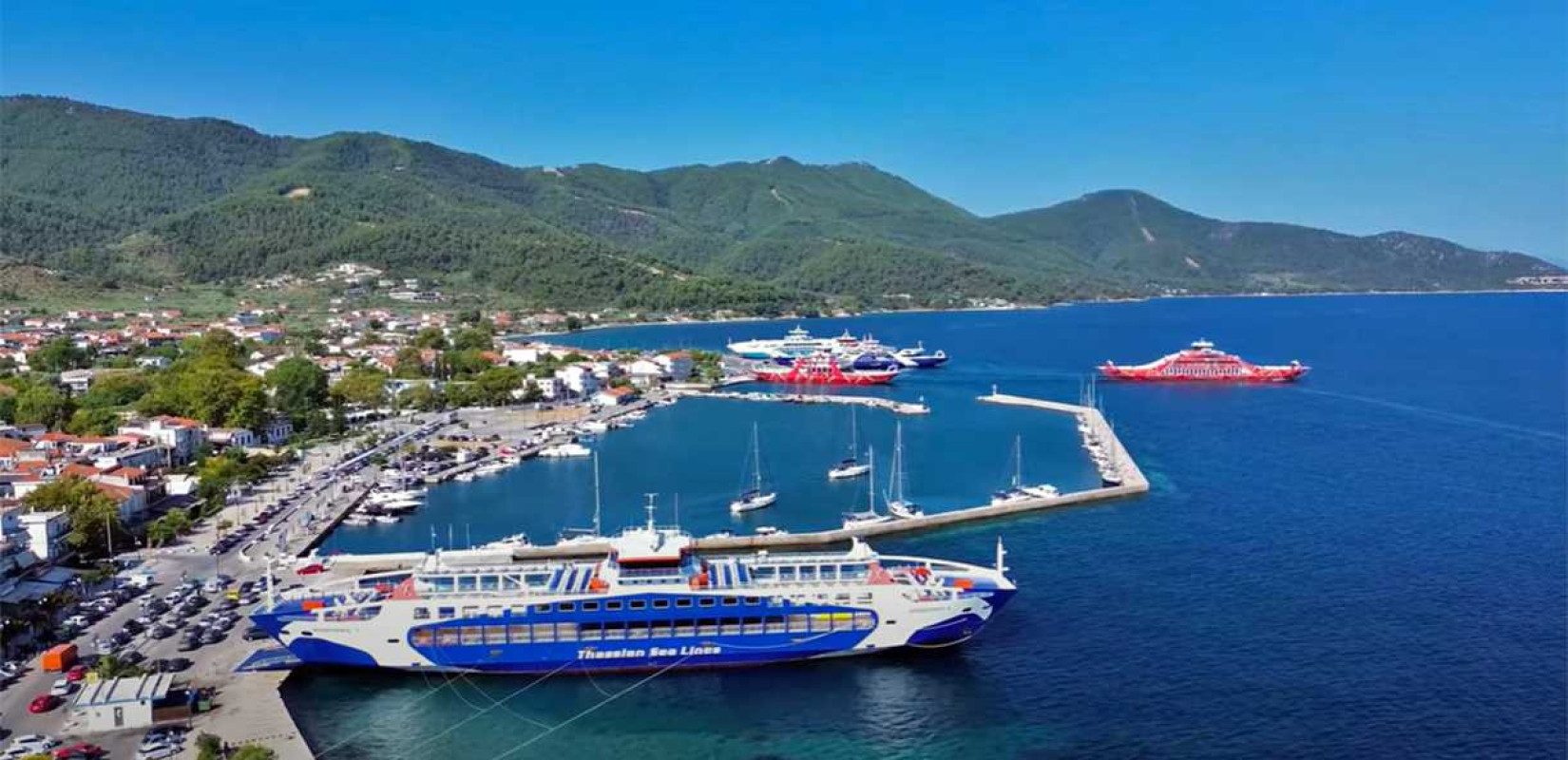 Θάσος: Μπαράζ διαρρήξεων σε τρία εκδοτήρια εισιτηρίων στο λιμάνι