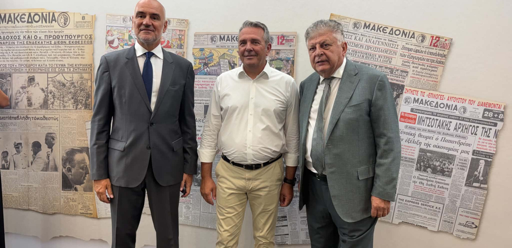 90η ΔΕΘ: Στο περίπτερο της «Μακεδονίας» και του emakedonia.gr ο δήμαρχος Πολυγύρου Γιώργος Εμμανουήλ