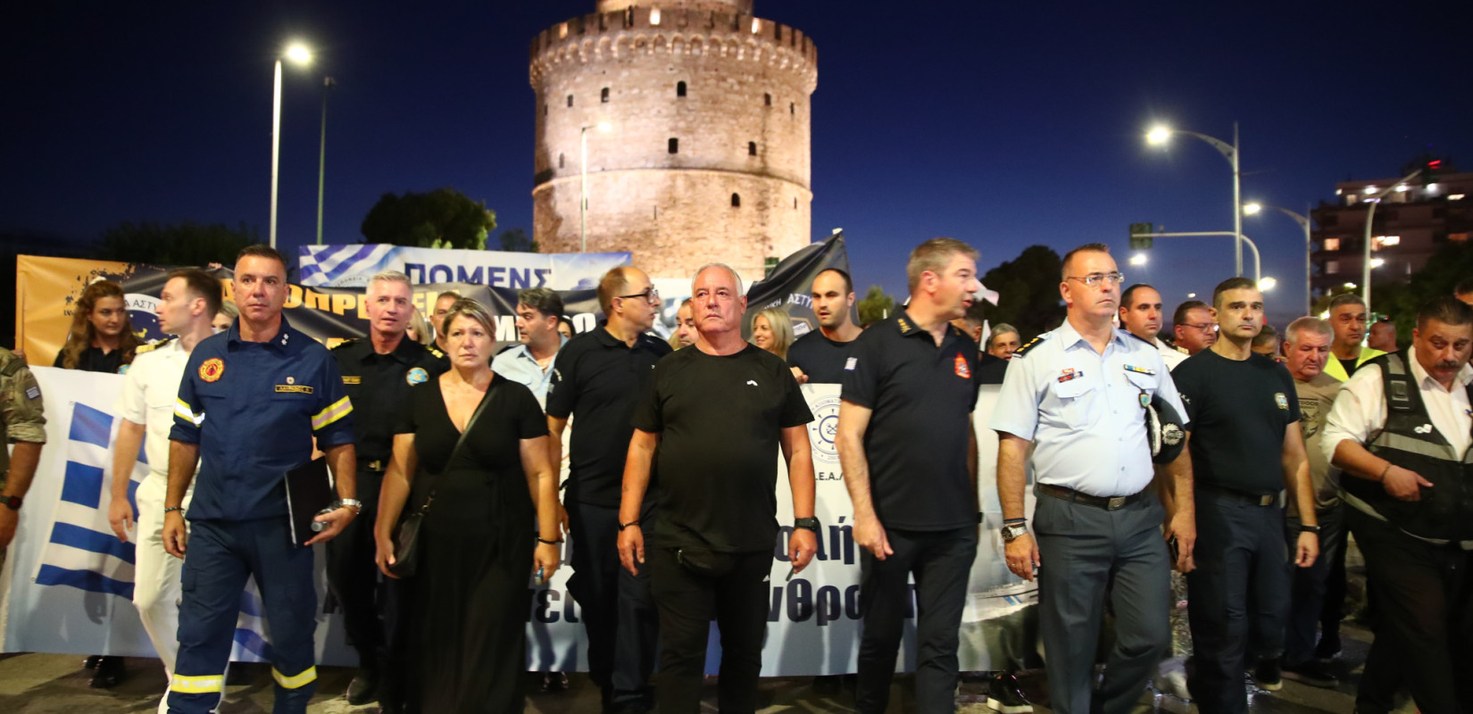Θεσσαλονίκη: Στους δρόμους οι ένστολοι ενόψει της 90ης ΔΕΘ