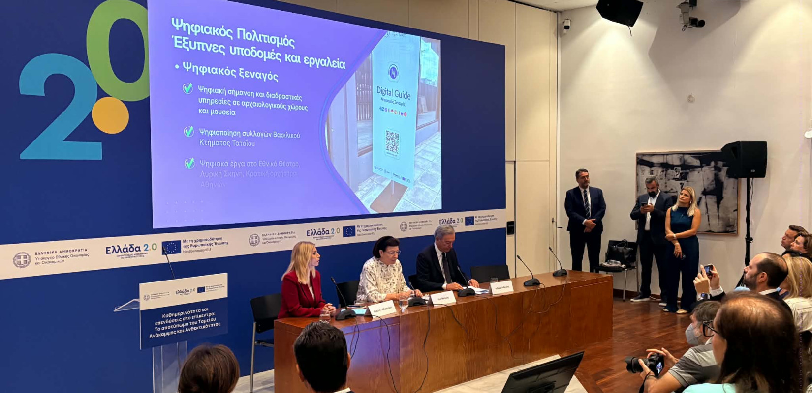 Λ. Μενδώνη: «Έργα πολιτισμού 42 εκατ. ευρώ στη Θεσσαλονίκη από το Ταμείο Ανάκαμψης»