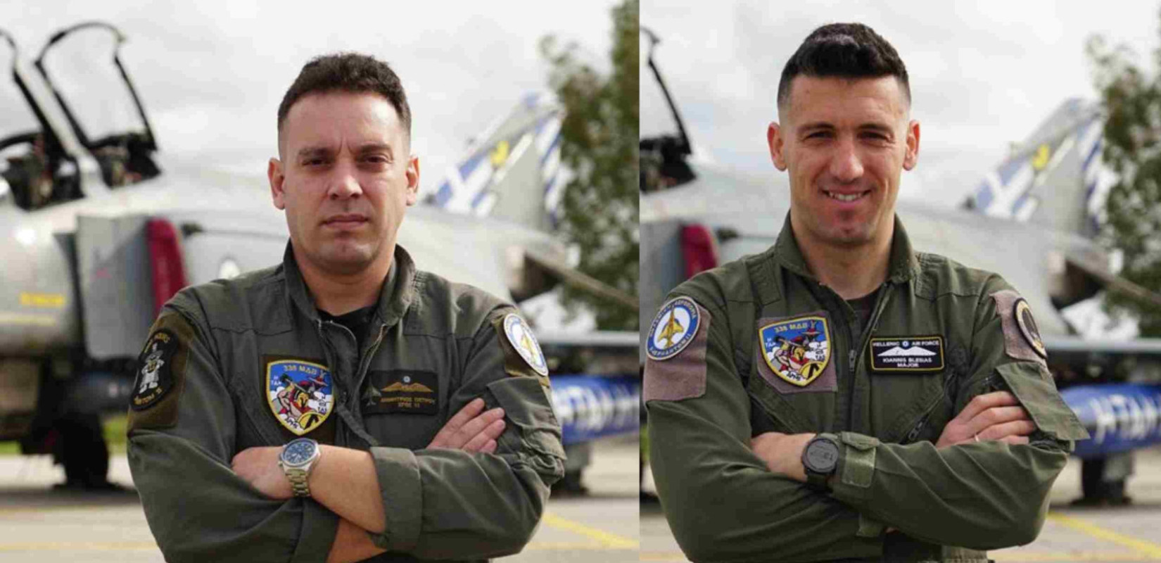 Πτώση Phantom στην Τανάγρα: Αυτοί είναι οι δυο πιλότοι ηλικίας 40 και 37 ετών που σκοτώθηκαν