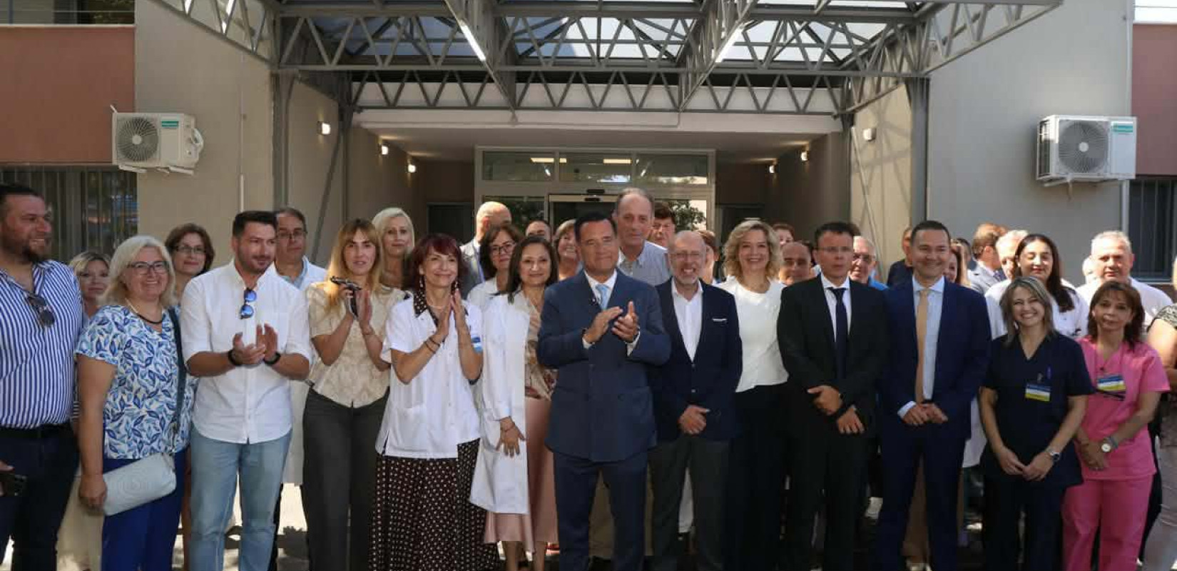 Θεσσαλονίκη: Εγκαίνια σtο ανακαινισμένο Κ.Υ. Λαγκαδά - Διαβεβαίωση Γεωργιάδη για πλήρη στελέχωσή του