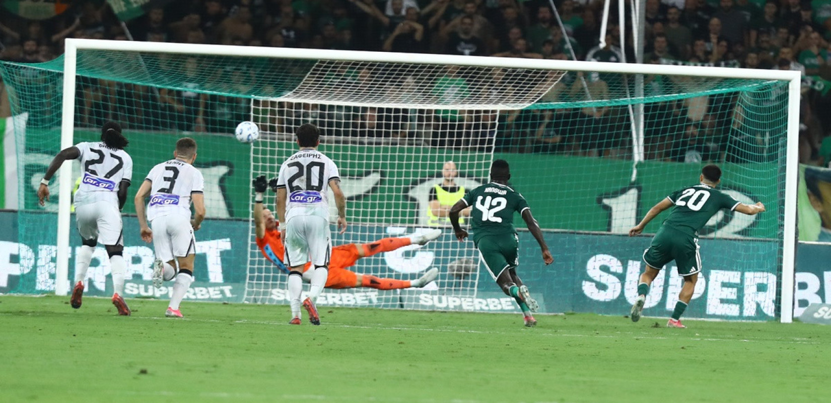 Παναθηναϊκός - ΠΑΟΚ 3-1: Παράδοση άνευ όρων (βίντεο)