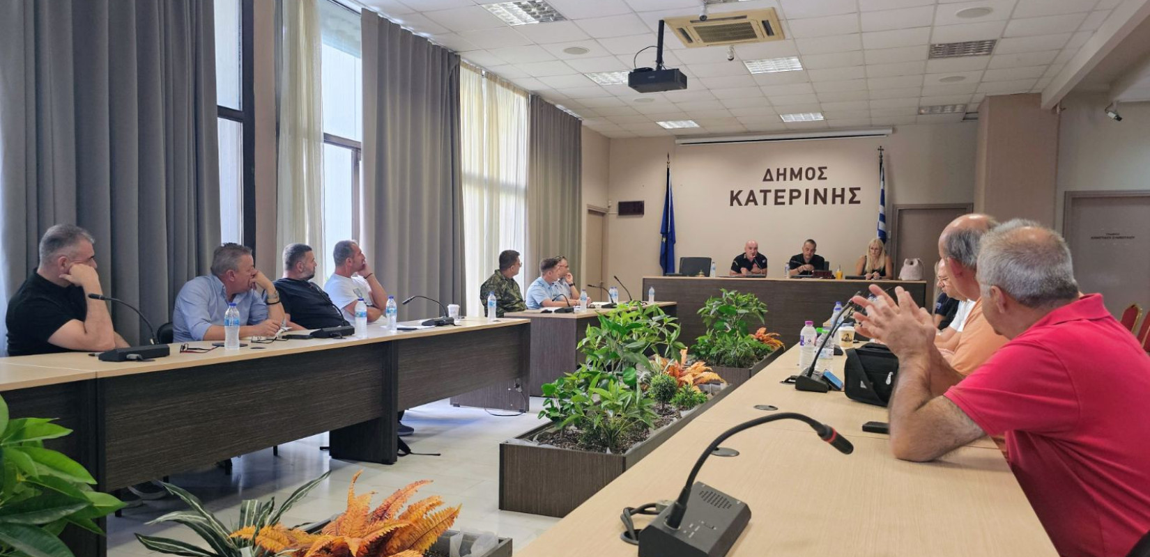 Δήμος Κατερίνης: Πολιτική προστασία & σχεδιασμός για τη χειμερινή περίοδο