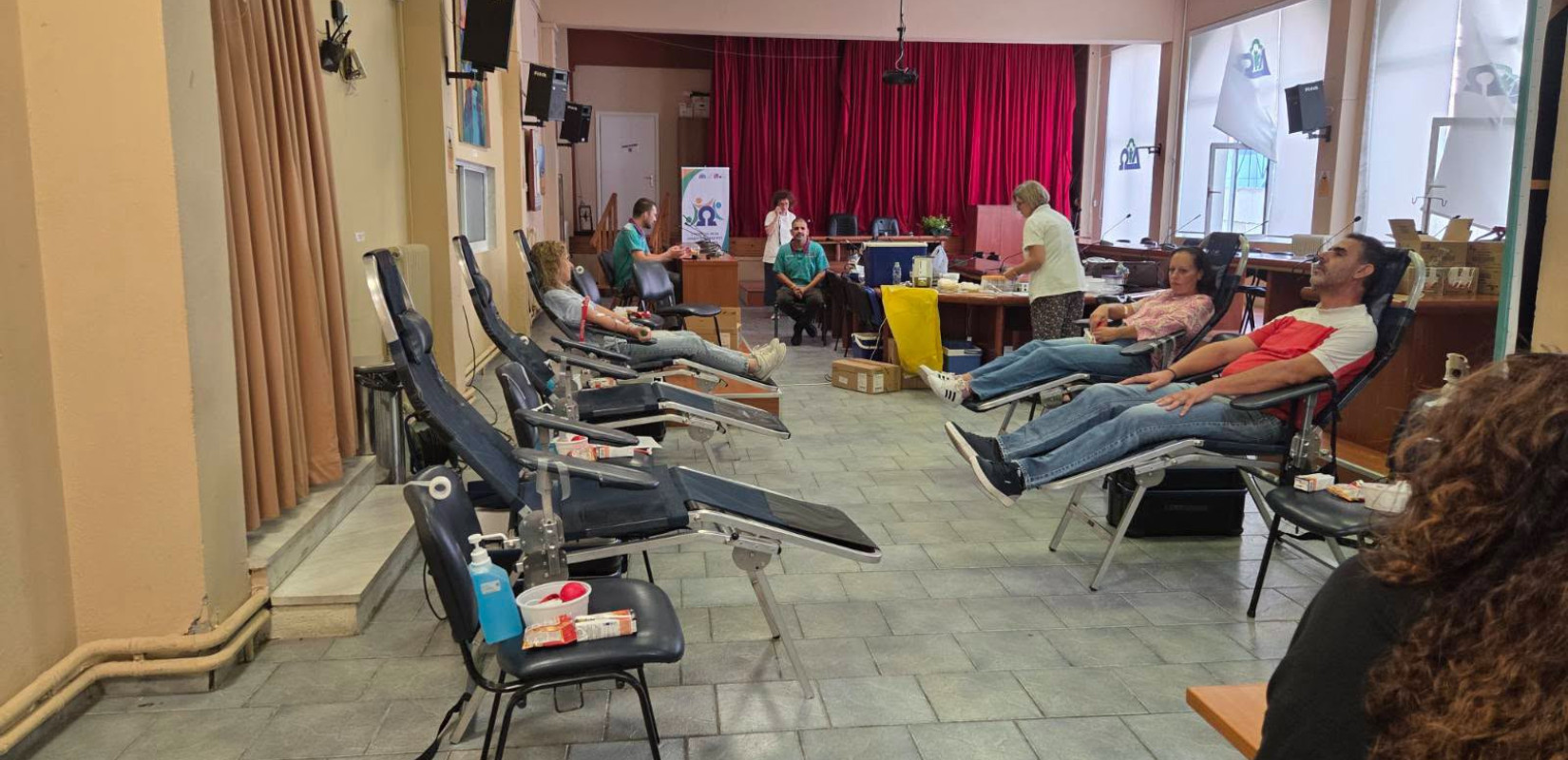 Νέο μήνυμα αλληλεγγύης και προσφοράς έστειλαν αιμοδότες του Δ. Ωραιοκάστρου
