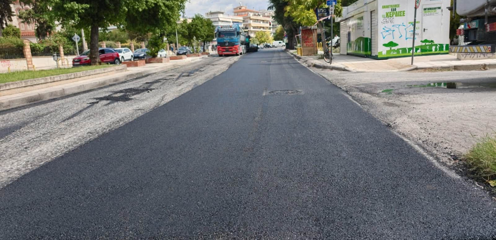 Θεσσαλονίκη: Από τη Βούλγαρη συνεχίζεται το μεγάλο πρόγραμμα ασφαλτοστρώσεων του Δήμου