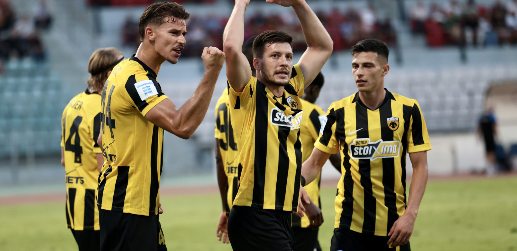Super League: Με λυτρωτή τον Γιόβιτς έφυγε με το διπλό από τον Βόλο η ΑΕΚ