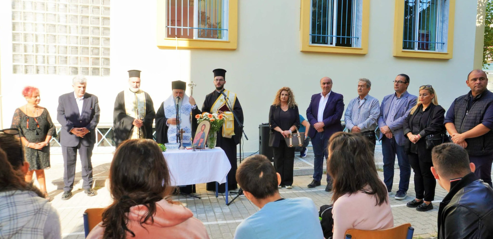 Θεσσαλονίκη: Τελέστηκε ο αγιασμός στο Ειδικό σχολείο Κορδελιού