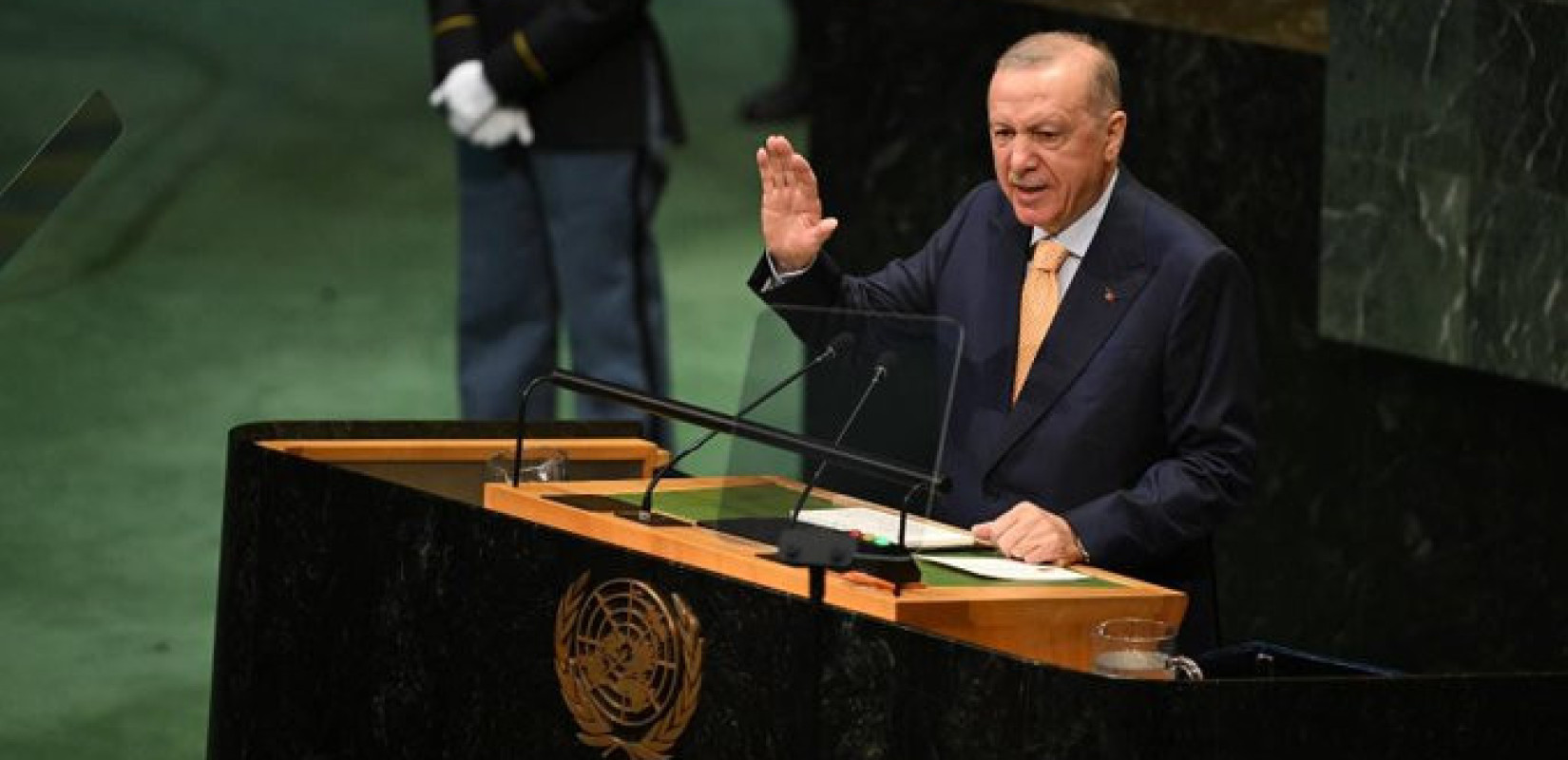 Ερντογάν στον ΟΗΕ: Ζήτησε διάσκεψη για την Ανατολική Μεσόγειο και αναγνώριση του ψευδοκράτους