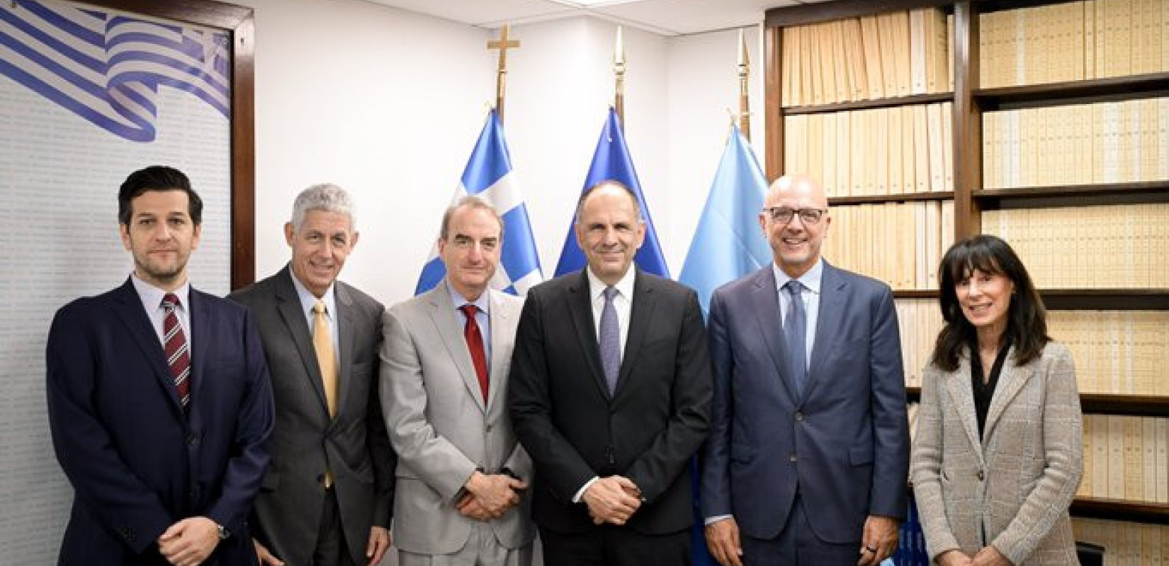 Συνάντηση Γ. Γεραπετρίτη στη Νέα Υόρκη με την ηγεσία της American Jewish Committee