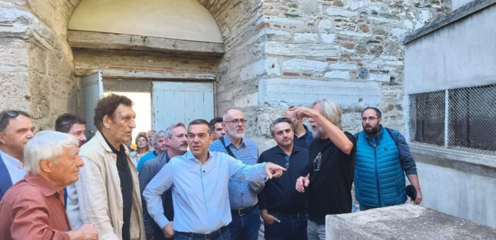 Θεσσαλονίκη: Στο Γεντί Κουλέ ο Αλέξης Τσίπρας - «Ιστορικός τόπος και όχι πεδίο εκδηλώσεων»