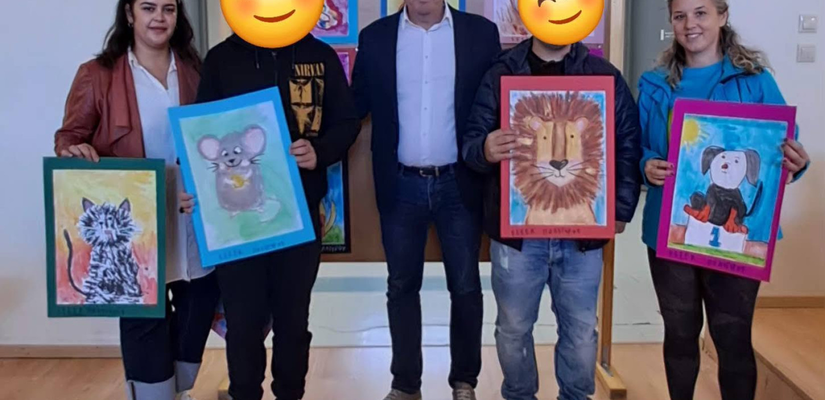 Δήμος Πολυγύρου: Τα παιδιά του Ε.Ε.Ε.Κ. ζωγραφίζουν την αγάπη τους για τα ζώα