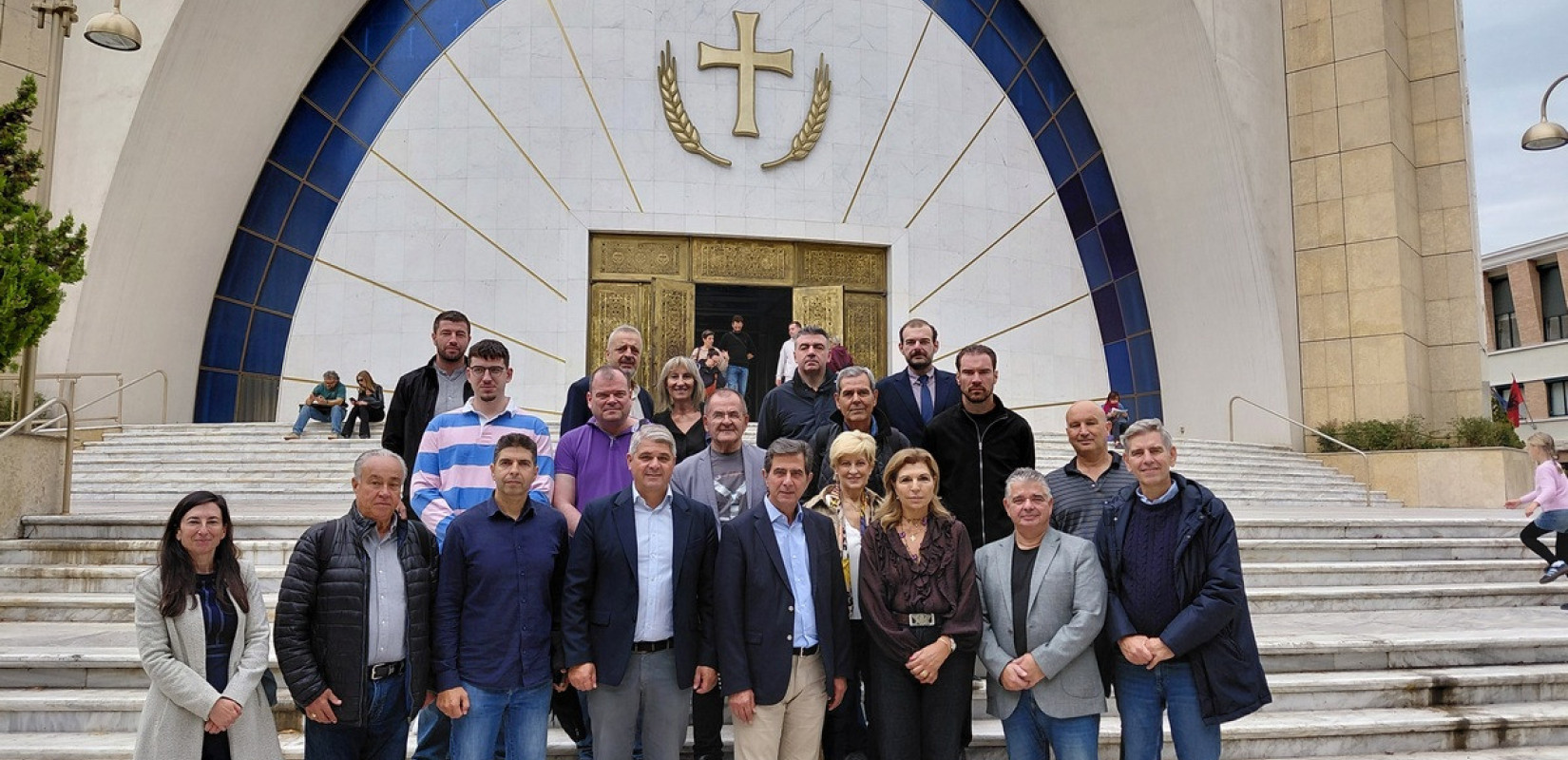 Τίρανα: Επίσκεψη του Κώστα Γκιουλέκα στον Ορθόδοξο Καθεδρικό Ναό των Τιράνων
