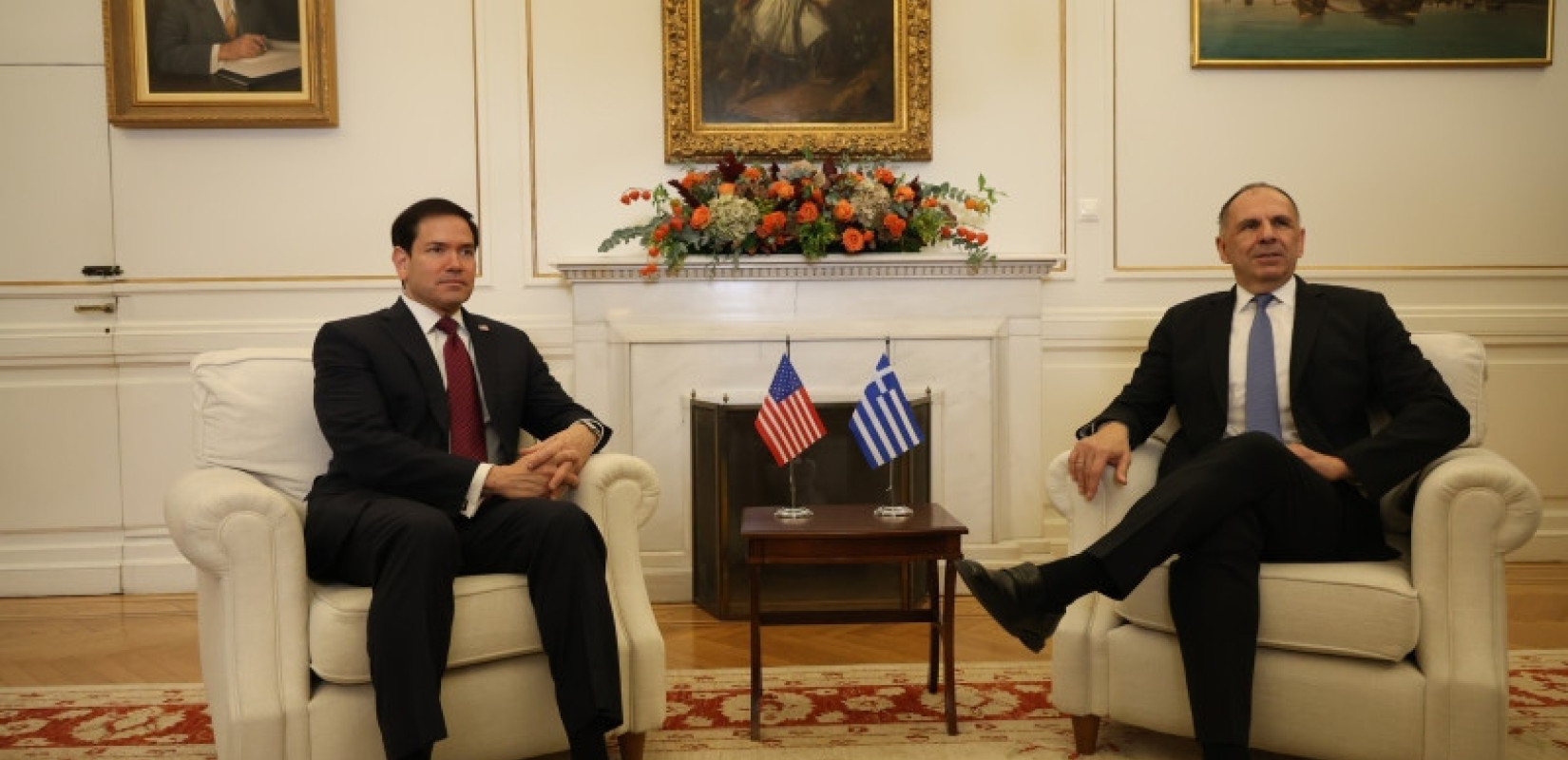 «Άγκυρα σταθερότητας» και ενεργειακός κόμβος η Ελλάδα: Τα μηνύματα Γεραπετρίτη - Ρούμπιο από την Αθήνα (βίντεο)