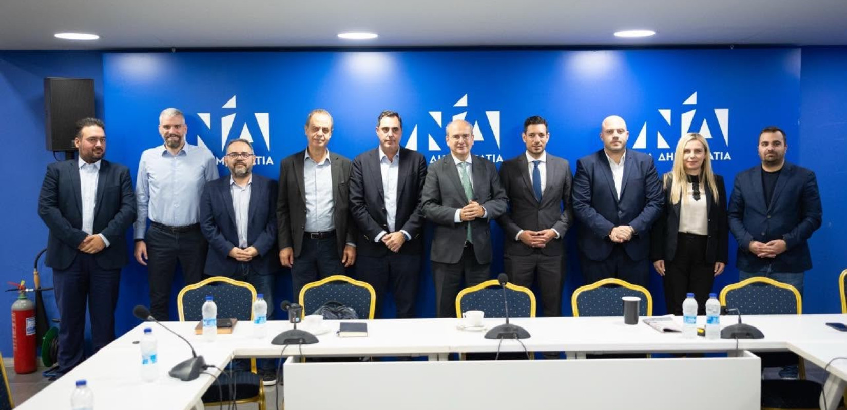 Σύσκεψη για το κυβερνητικό πρόγραμμα της Νέας Δημοκρατίας