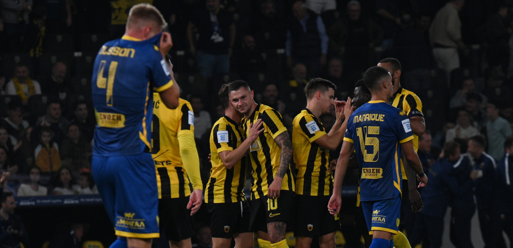 Super League: Πεντάρα η ΑΕΚ, δεν κουνήθηκε φύλλο στην Τρίπολη