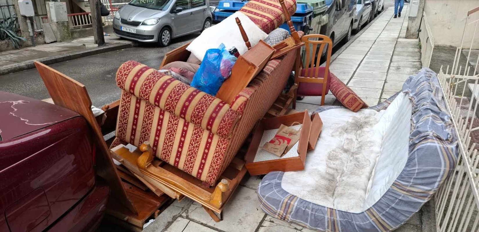 Θεσσαλονίκη: Νέο πρόστιμο 3.000 ευρώ για ογκώδη αντικείμενα στον δρόμο