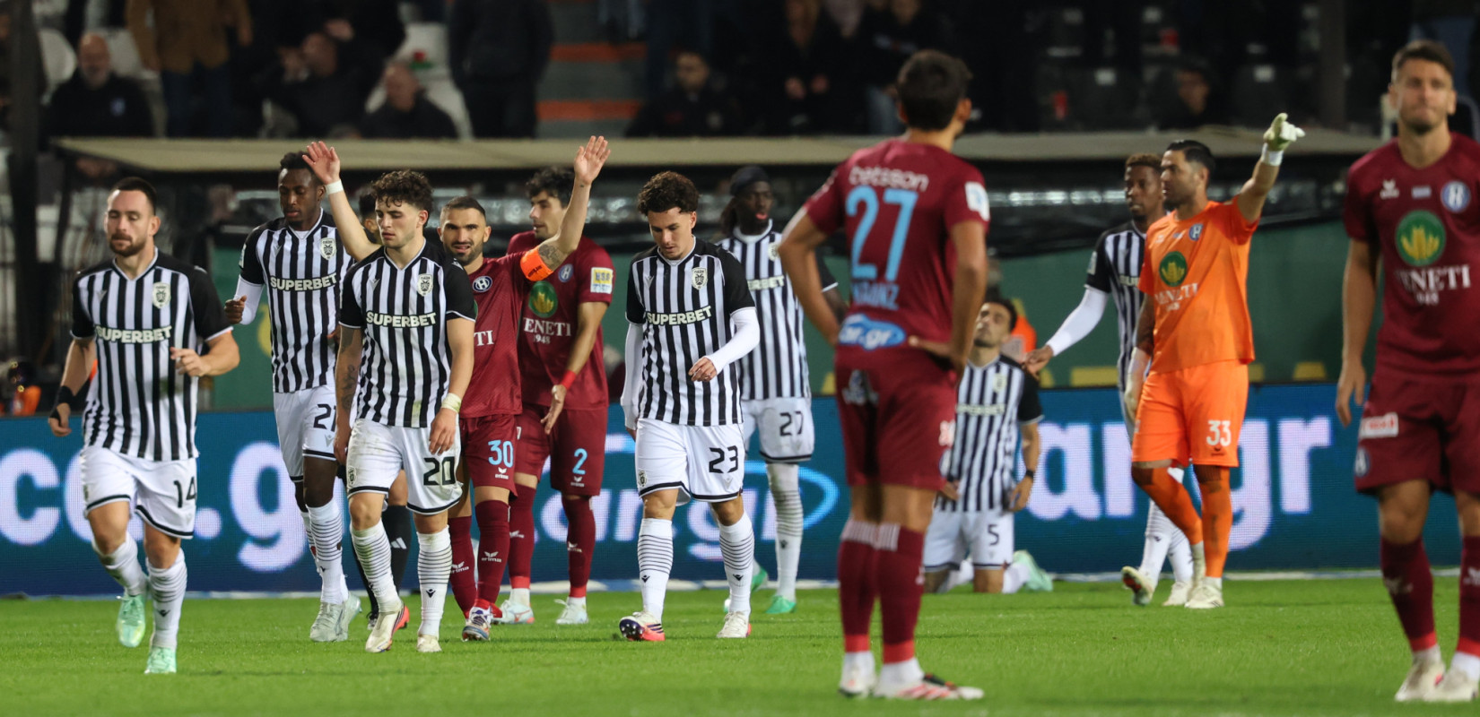 ΠΑΟΚ - Ηρακλής 2-1: Φωτιάς... όνομα και πράγμα