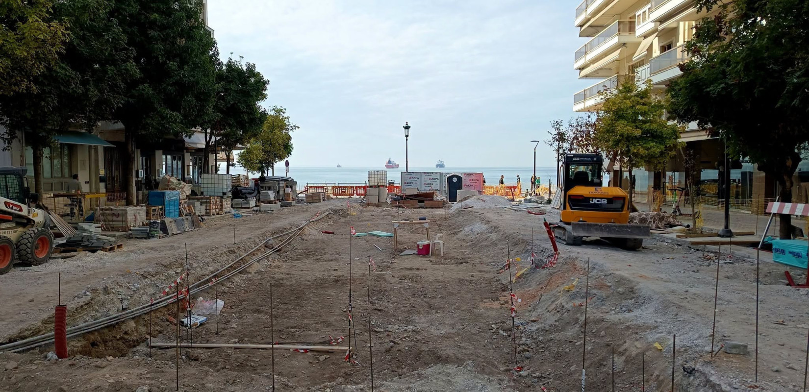 Θεσσαλονίκη-Αγ. Σοφίας: Σε «χρόνο ρεκόρ» μετατοπίστηκε ο αγωγός αερίου - Συνεχίζονται εντός χρονοδιαγράμματος οι εργασίες