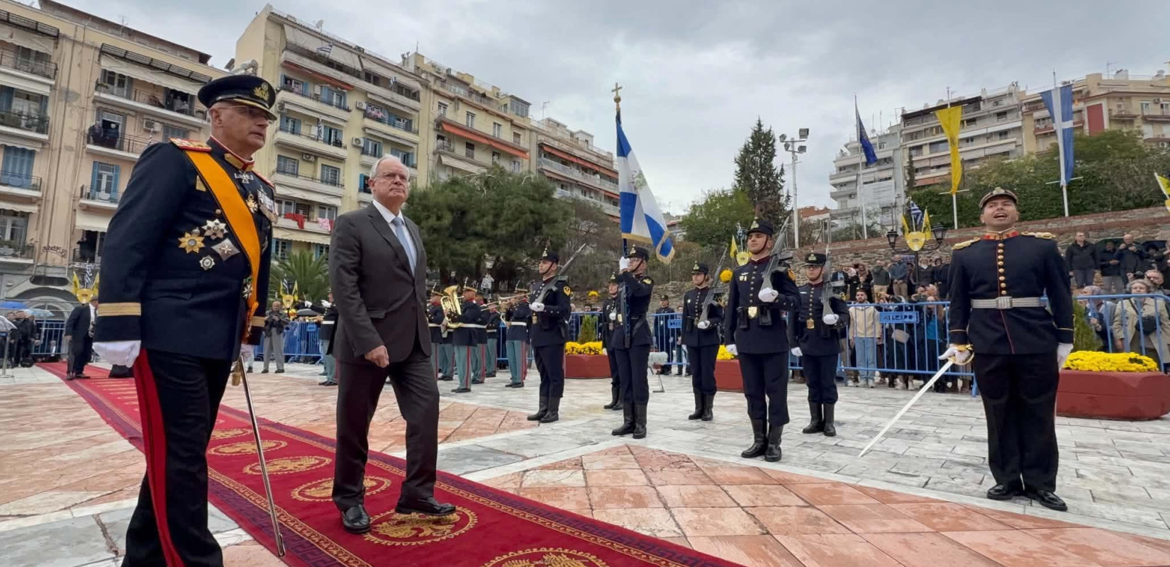 Θεσσαλονίκη: Με λαμπρότητα η δοξολογία για τον Άγιο Δημήτριο και την απελευθέρωση της πόλης