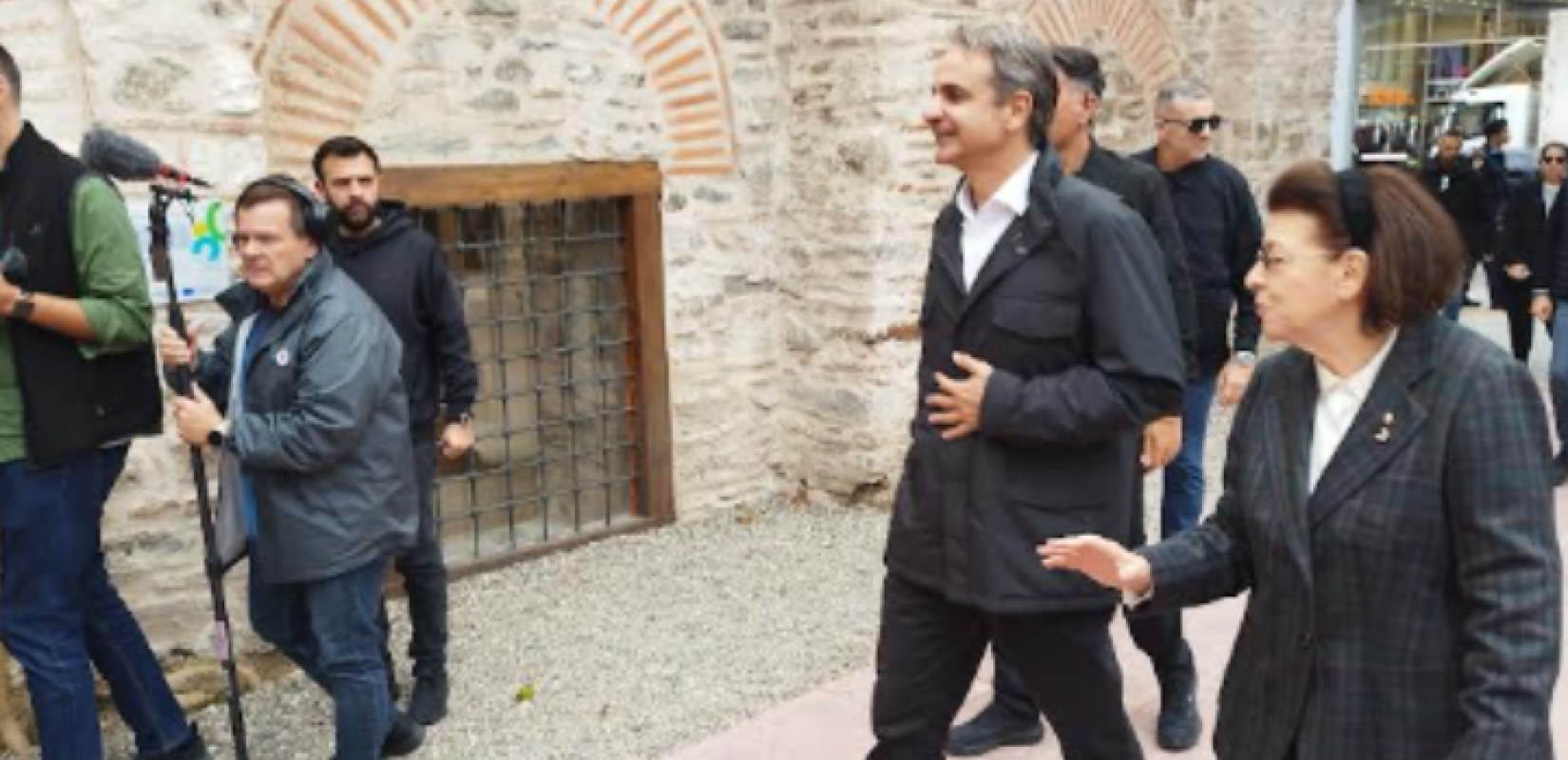 Θεσσαλονίκη - Στο Αλκαζάρ ο Κυριάκος Μητσοτάκης – Ξεναγήθηκε στο τέμενος Χαμζά Μπέη